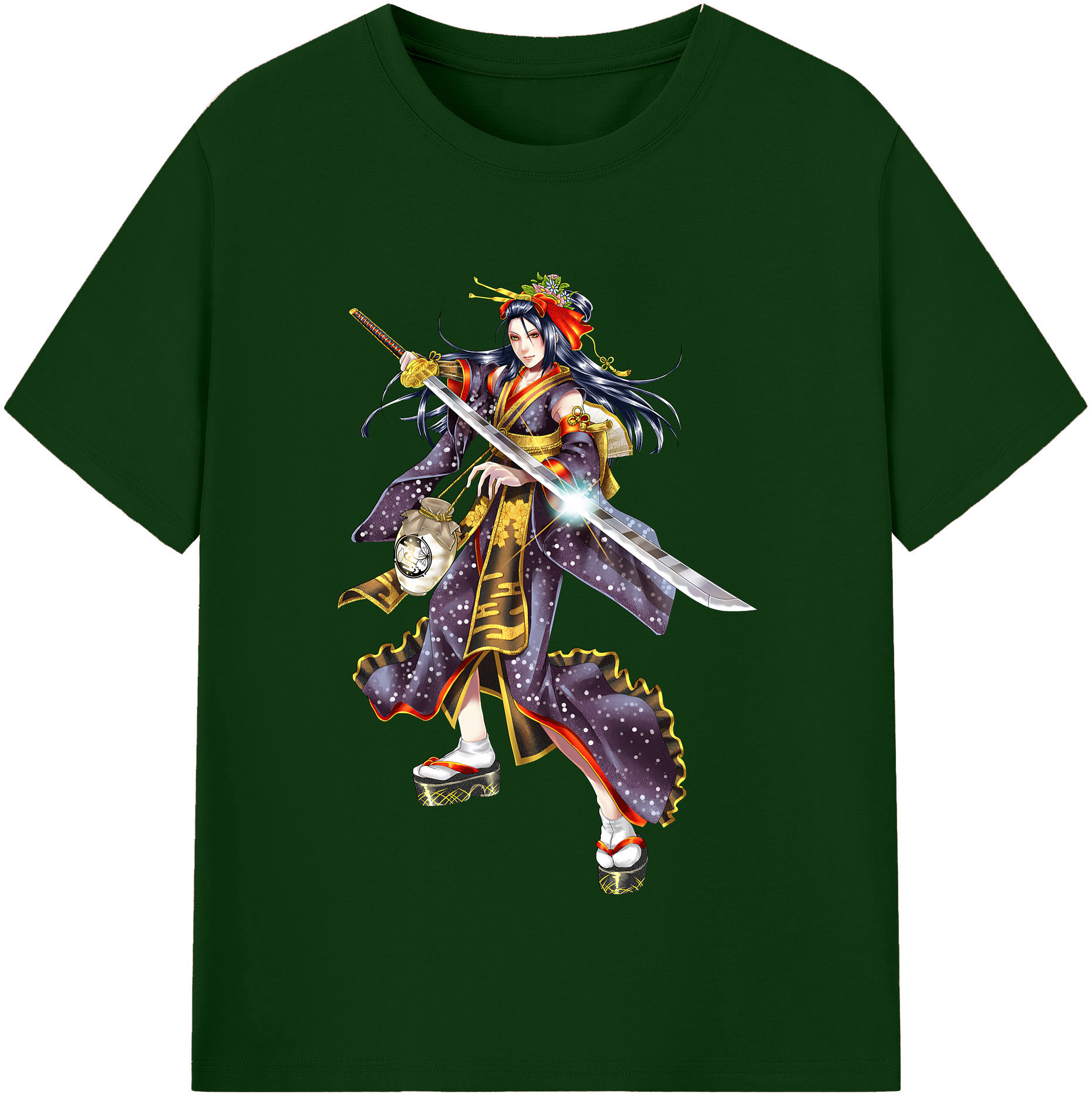 （画像用） 刀剣乱舞 Touken Ranbu 綿100％半袖Tシャツ（フロントプリント）